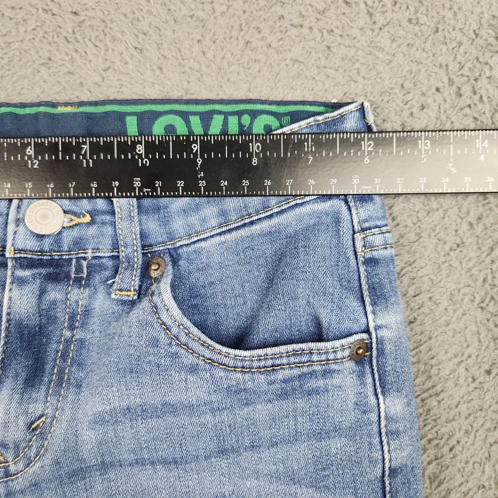 Levi's 511 Slim Fit Jeans Boys 10 Reg Blue Mid Rise Stretch Denim Casual Classic